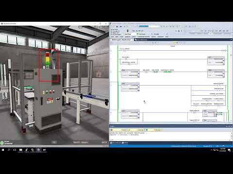 PLC Programming a Pneumatic Machine that Assemble Parts