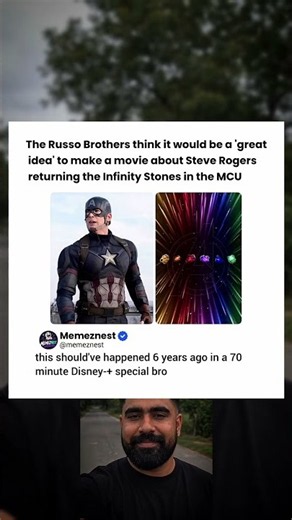 Steve Rogers Returning the Infinity Stones DESERVED a Movie! 😭🔥 #Marvel