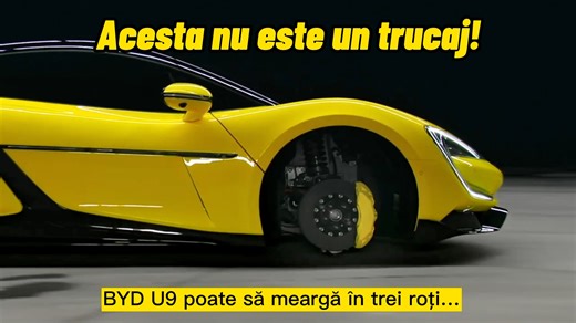 52K views · 961 reactions | Made in China: cea mai spectaculoasă și rapidă electrică din istorie, BYD U9, are o suspensie cum nu s-a mai văzut pe Pământ. #bydu9 | Tudor Bratu | Facebook