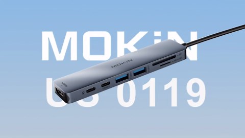 USB C Hub HDMI Adapter for MacBook Pro/Air, MOKiN 7 in 1 USB C Dongle with HDMI, SD/TF Card Reader, USB C Data Port,100W PD, and 2 USB 3.0 Compatible for MacBook Pro/Air, Dell XPS, Lenovo Thinkpad.