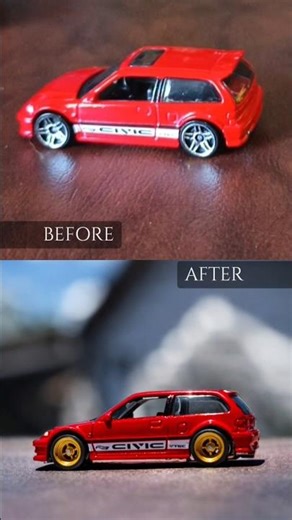 🔥 “HOT WHEELS - HONDA CIVIC EF Wheel Swap 🔥 Easy Tutorial for Beginners!”