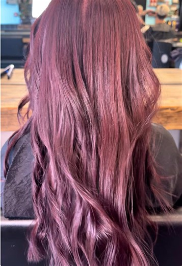 No Bleach Cherry Cola Hair Dye for Natural Black Hair