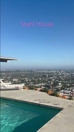 The Stahl House (Case Study House #22) in the Hollywood Hills
