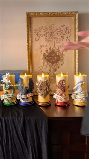 "And you thought "Lumos" was the only way to get light. 😉 Not a wand but remote-control candles are a close second." Thanks for sharing, @elly.olly.oxen.free. Looks like you have the magic touch! Each candle in this collection will arrive about every 2 to 4 weeks. Click to shop: https://bit.ly/3GS4eEO #HarryPotter #WizardingWorld #Hogwarts | The Bradford Exchange