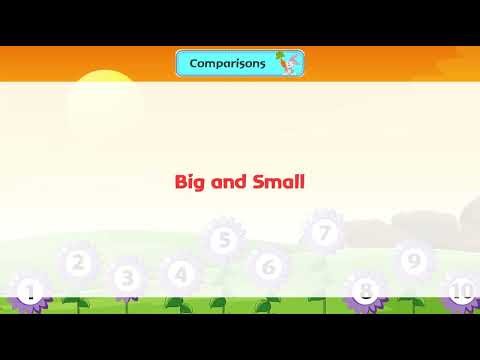 Ch 01 | Kidpik Books | English Literacy Skills | UKG | Comparisons | For children