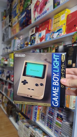 GameBoy Light turns 25 🎉 This version was exclusive to Japan #gameboy #gameboylight #retrogamer #asmr #unboxing