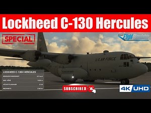 Captain Sim – Lockheed C–130 - MSFS 2020 - Start und Landung