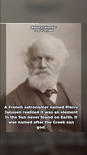 In 1868 Scientists Found a New Element That Had Never Been Seen on Earth. It Was Inside the Sun.
