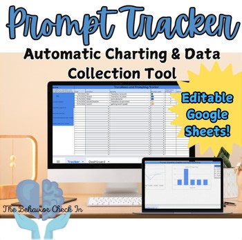 Digital Prompt Tracking Tool with Graphs | SPED IEP Progress Monitoring