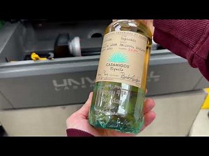 How We Engrave a Casamigos Bottle – Step by Step!