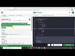 Digital Root (repeated digital sum) of the given large integer