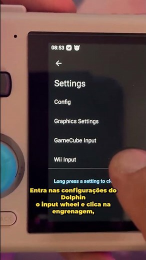 Wii no Android: Configure o Wii Remote no Dolphin em 3 Passos Simples! Sideways Hold