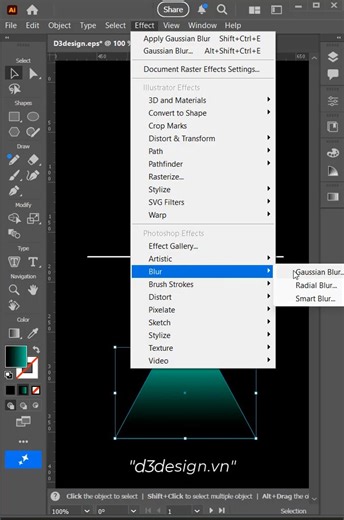 Tips to create LED light rays like a PRO #d3design #illustration #adobeillustrator #design #adobe | D3design.vn