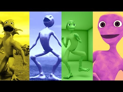 Alien Dance VS Funny Alien 🎯| Dame Tu Cosita Dance 🚀| Funny Alien Dance Song 2025