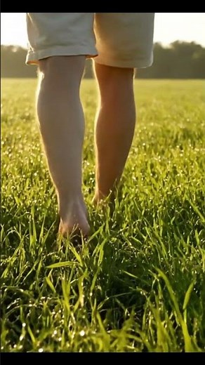 Walking on Grass | Relaxing Footstep Sounds ASMR for Meditation & Sleep #asmr #asmrnature #nature