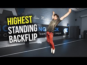 HIGHEST Standing Backflip Challenge!