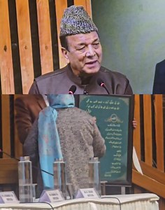#Watch Chief Minister Omar Abdullah today released ‘Durr-e-Naayaab’, a biography of Late Wali Mohammad Itoo, authored by his daughter and Minister in the Chief Minister’s Council of Ministers, Sakina Itoo. | Miss Sakina Itoo-NC Noorabad