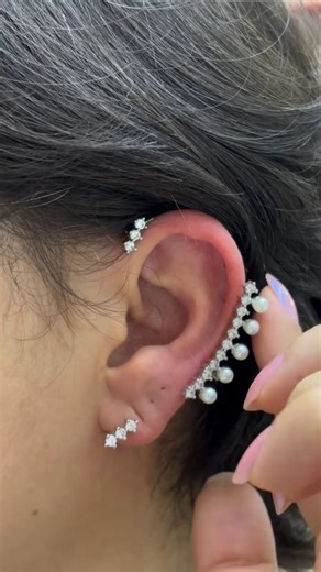 No Piercing Ear Cuffs ✨ Trendy Ear Cuff Designs You’ll Love in 2026! #earcuff