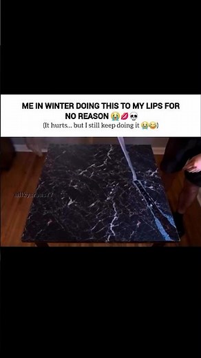 Winter + my lips = toxic relationship 😭💋💀 #shorts #relatable