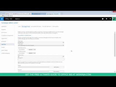 Track Email Messages With Office 365 Mail Trace
