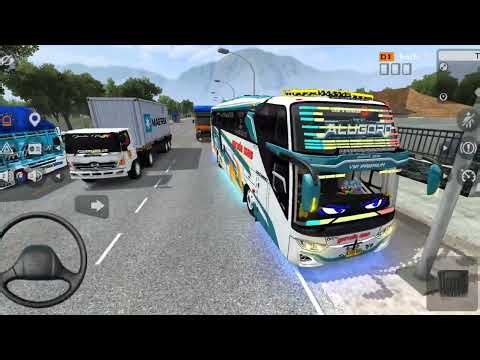 Bus Alugoro Garuda Mas Bawa Rombongan Ziarah Wali Dari Madiun Ke Tuban Telolet Basuri