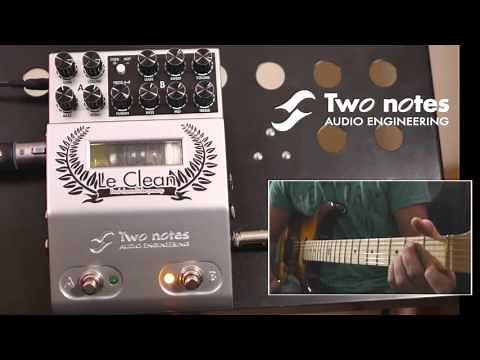 Two Notes 'Le Clean' Preamp Pedal Demo - Tom Quayle