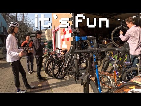 A Day in the Life of Working at a Local Bike Shop