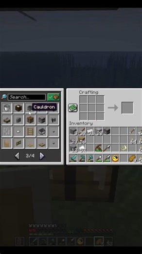 Minecraft How To Craft A Cauldron