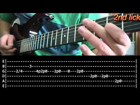 Whole Lotta Love Guitar Solo Lesson - Led Zeppelin (with tabs)