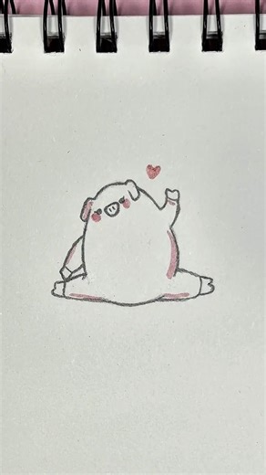 Turning this egg 🥚 into piggy that does the splits 🐽