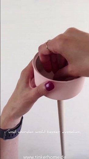 DIY Upcycling Gartenfackeln