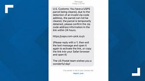 Have you gotten this text lately? It's a phishing scam