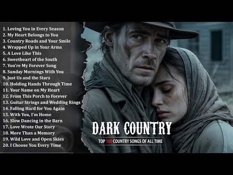Outlaw Dark Country 24/7 🎵 Gritty Southern Gothic Music for Empty Hearts