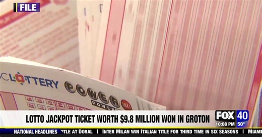Lotto Jackpot Ticket Worth 9.8 Million Won in Groton