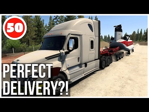 ATS | Get the Chopper Achievement Perfect Delivery? | American Truck Simulator Career | Episode 50