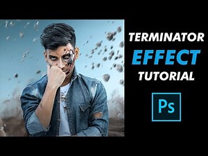TERMINATOR FACE EFFECT| editing in Photoshop cc2020 by Jigar Vandarvala