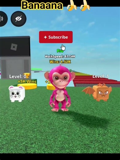 little🤏 monkey🐒_speed_Run_😯_#마크점프맵_#roblox_#shorts