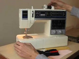 Singer Symphonie 300 model 6268 Nähmaschine Sewing machine Sewing machine test