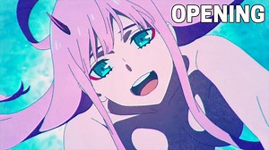 DARLING in the FRANXX Opening 2 ❤️ "KISS OF DEATH" par Mika Nakashima, Produit par Hyde 🎶 | Crunchyroll.fr