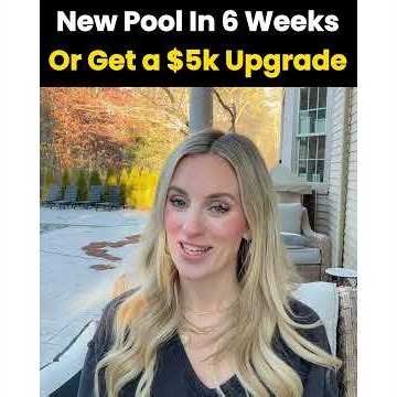 Pool Build in 6 Weeks GUARANTEED in Atlanta Metro! #foryou #pool #atlanta #construction #luxury