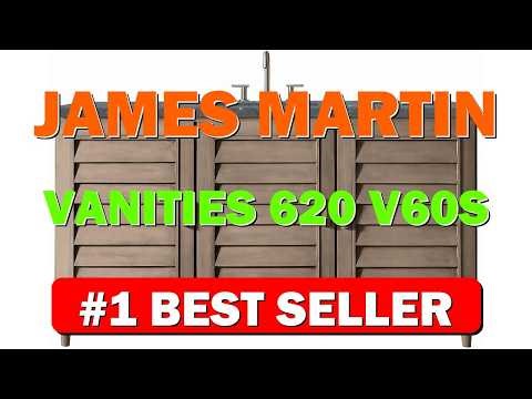 James Martin Vanities 620-V60S-3PBL Portland 60" Single Basin Wood Vanity Set with - B0D1XWDX2C