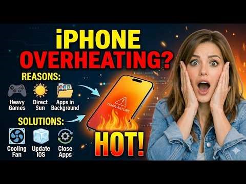 🔥 Is Your iPhone Overheating? Here Are the Reasons & Solutions!