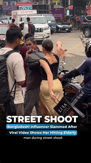 Influencer Ne Sadak Par Buzurg Ko Mara? Viral Video Par Bada Controversy