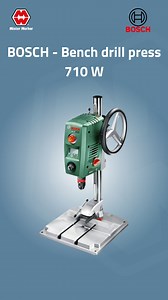 Unlock Precision Like Never Before with the BOSCH PBD 40 Bench Drill...