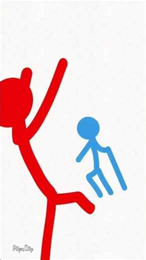 Epic Stickman Battle: Red vs. Shadow #art #stickmananimation #stickmangame #drawing