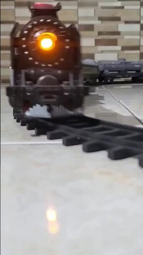 ASMR Epic Miniature Steam Train Crash – Intense & Realistic #shorts