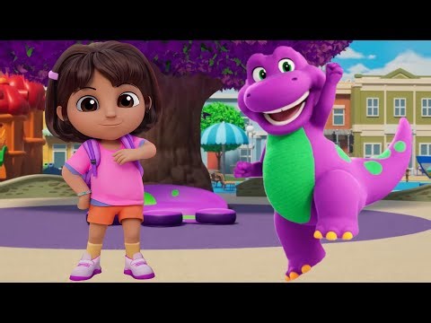 Dora (2024) Meets Barney (Barney’s World) (Requested By Travis Willden)