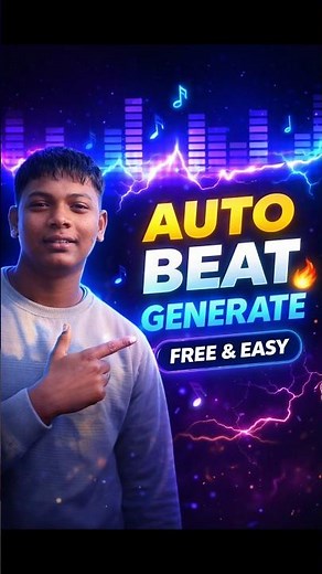 Auto Beat Generate Kaise Kare 🔥 | Free & Easy Trick (2026)FREE Auto Beat Generator 🤯 |