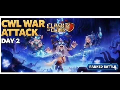 CWL WAR ATTACK DAY 2 ⚔️ INSANE 3 STAR STRATEGY REVEALED | Clash of Clans Ranked Battle #clashofclans