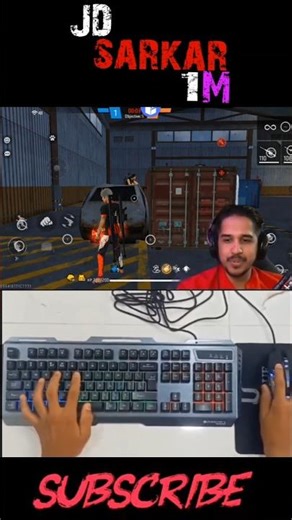 free fire keyboard and mouse gameplay gg mouse #freefire #shorts